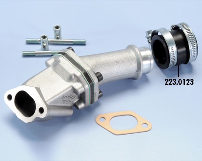 Intake Manifold VESPA Pk 2 Holes Carb.cp