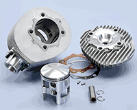 KIT VESPA PE 200 ALUM. D.68,5 WITH HEAD